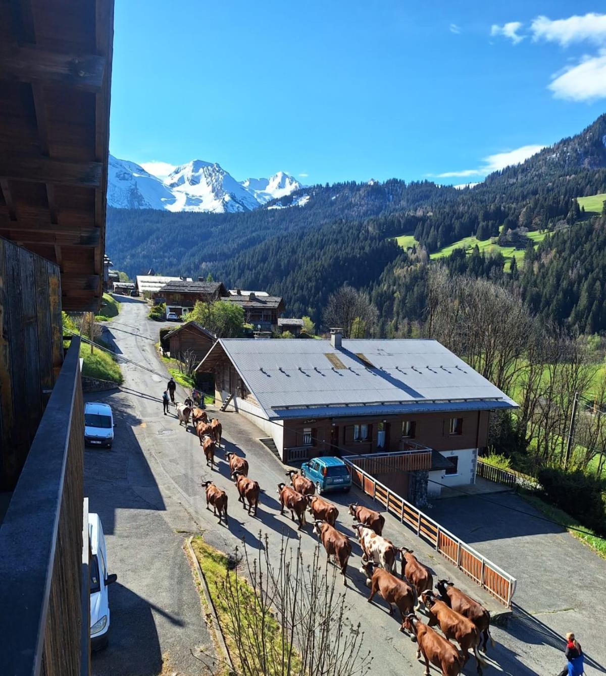 La Loulettaz Apartman Le Grand-Bornand Kültér fotó